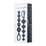 Анальний ланцюжок - Satisfyer Beads Black