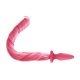 Ns Novelties Unicorn Tails Pastel Анальная пробка с хвостиком (сиреневый), 8,4х3,2 см