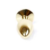 Анальна пробка - Jewellery Gold Plug Red