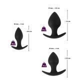 Набор анальных пробок - Black Velvets Anal Trainer Set