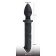 Двухстронний стимулятор - Black Velvets Dildo & Plug
