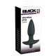 Анальна пробка - Black Velvet Vibrating Plug Medium (пошкоджена упаковка)