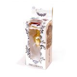 Анальна пробка - Jewellery Gold Plug Red