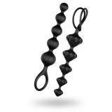 Анальний ланцюжок - Satisfyer Beads Black