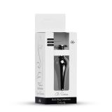 Анальна пробка - Jewellery Dark Silver BUTT PLUG- Black