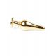 Анальна пробка - Jewellery Gold Long Plug Dark Blue