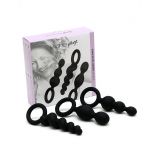 Набір анальних іграшок Satisfyer Plug black (set of 3) - Booty Call, макс. діаметр 3 см