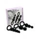 Набір анальних іграшок Satisfyer Plug black (set of 3) - Booty Call, макс. діаметр 3 см