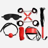 Набір БДСМ - Secret Play Secret Pleasure Red & Black Collection Bondage Kit