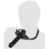 2020254 Zado Leather Gag Penis - Black {} S/L