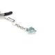 Зажимы для сосков Liebe Seele Glow-in-dark Nipple Clamps Light Blue