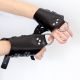 Манжети для підвісу за руки Kinky Hand Cuffs For Suspension з натуральної шкіри, колір чорний