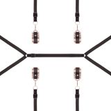 Фіксатор рук і ніг для ліжка Rosy Gold - Under-Mattress Restraint Set