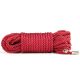 Мотузка - Rebellion Reign Red Bondage Rope, 10 м