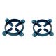 Затискачі для сосків - Bad Kitty Nipple Jewellery Blue