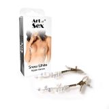 Зажимы для сосков Art of Sex Snow White
