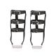 Шкіряна портупея для гомілкостопу зі шпорами Liebe Seele Leather High Heel Ankle Harness Silver