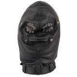 Маска - 2020203 Leather Isolation Mask, black, S/L