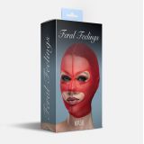 Маска сетка с открытым ртом и глазами Feral Feelings - Mask Red