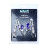 Затискачі для сосків - Fetish Boss Series Exclusive Nipple Clamps No.6