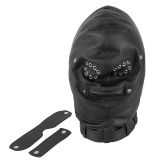 Маска - 2020203 Leather Isolation Mask, black, S/L