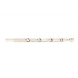 Нашийник Slave Leather Collar White