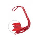 Флогер S&M Fancy Leather Floger Red