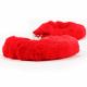 Наручники - Fetish Pleasure Fluffy Hand Cuffs Red