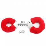 Наручники - Fetish Pleasure Fluffy Hand Cuffs Red