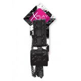 X - Play Collar & Wrist Cuffs - нашийник з наручниками