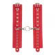 Наручники Leather Double Fix Hand Cuffs Red