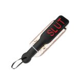 Пикантные Штучки - шлёпалка SLUT (черная), 31.5х6.5 см