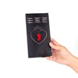 Наручники - Secret Play Feather Handcuffs Red