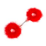 Наручники - Secret Play Feather Handcuffs Red