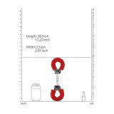 Наручники - Ouch! Beginner's Handcuffs Furry Red