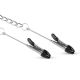 Затискачі для сосків - EasyToys Fetish Collection Long Nipple Clamps With Chain