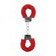 Наручники - Ouch! Beginner's Handcuffs Furry Red