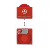 Наручники - Ouch! Beginner's Handcuffs Furry Red