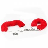 Наручники - Fetish Pleasure Fluffy Hand Cuffs Red