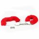 Наручники - Fetish Pleasure Fluffy Hand Cuffs Red