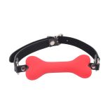 Кляп - Doggle Bone Bit Gag, красный