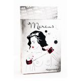Кружевные наручники Toyfa Marcus, красный, 42 см