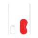 Маска на очі - Ouch! Satin Blindfold Red