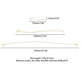 Жемчужный ошейник с поводком и наручниками LOCKINK Pearl Bondage & Restraint Set