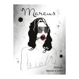 Мереживний набір Toyfa Marcus (маска і кляп), сріблястий