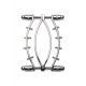 Зажим для половых губ Master Series Spread'Em Poker Vagina Clamp with Adjustable Pressure Screws