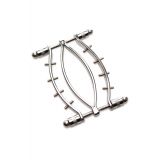 Зажим для половых губ Master Series Spread'Em Poker Vagina Clamp with Adjustable Pressure Screws