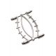 Зажим для половых губ Master Series Spread'Em Poker Vagina Clamp with Adjustable Pressure Screws