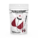 Ошейник с поводком Punishment - Crystal Collar & Leash – Black