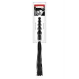 Флогер з ручкою - анальним намистом Fetish Tentation Whip with Rosary Handle